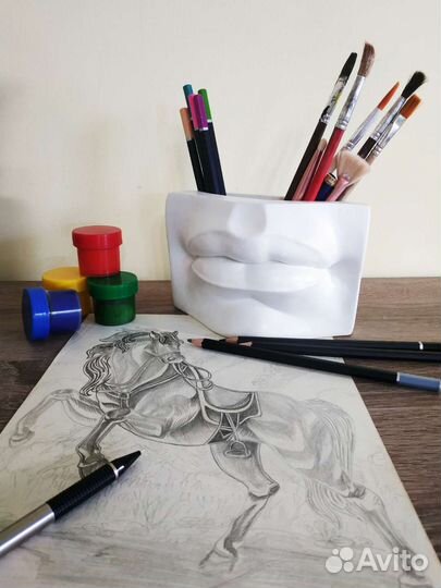 Кашпо губы Давида,женские двойные губы, конфетница