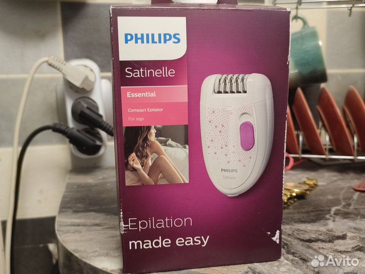 Эпилятор philips новый