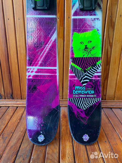 Горные лыжи для фрирайда бу