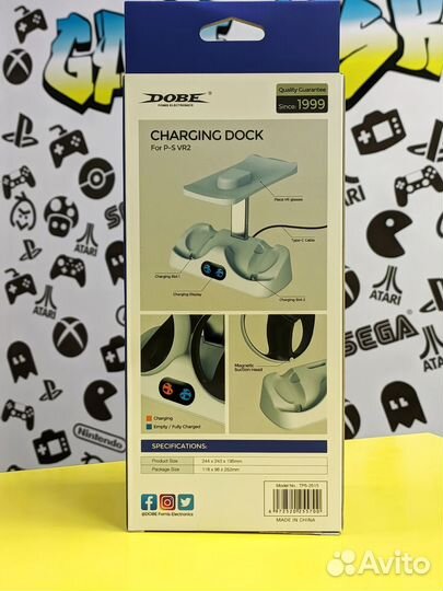 Зарядная станция для PS VR2 (dobe) NEW