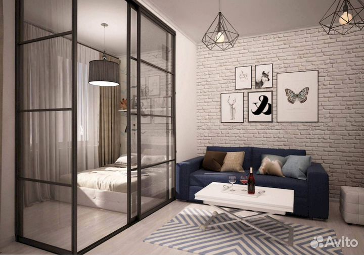 Перегородки для зонирования комнаты