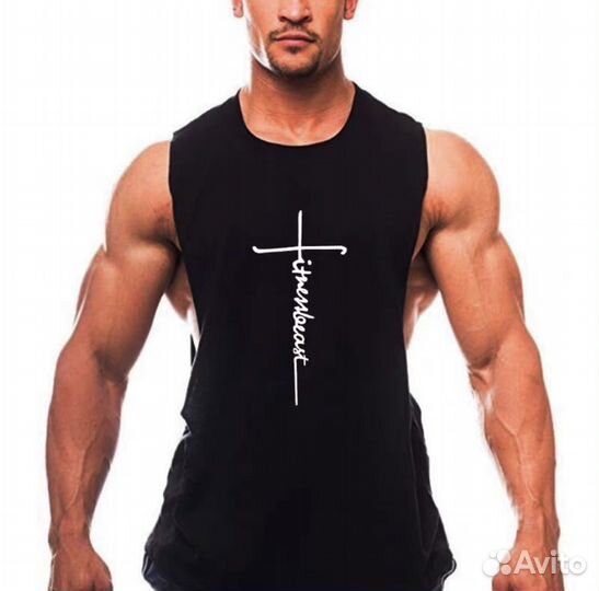 Спортивная майка мужская