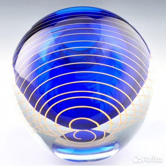 Винтажная чешская ваза Stanislav Libensky