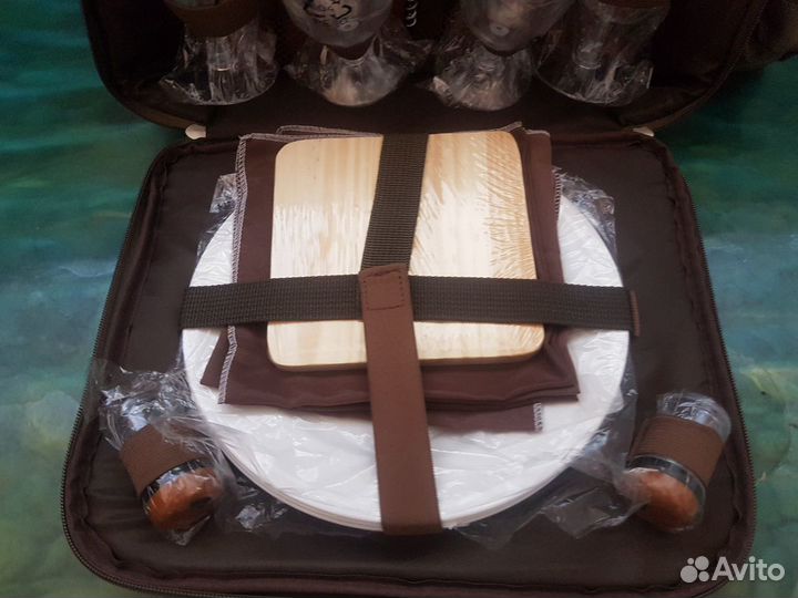 Сумка термос с походным набором