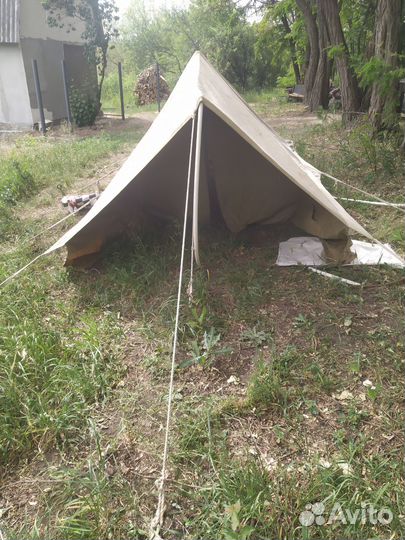 Брезентовая палатка СССР