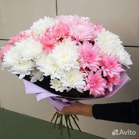 Букет из хризантем