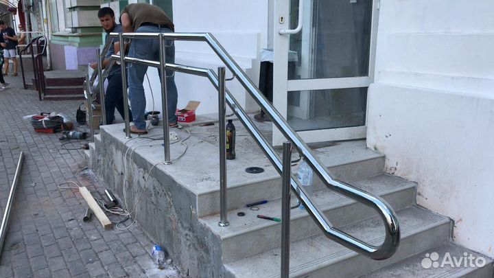 Перила из нержавеющей стали