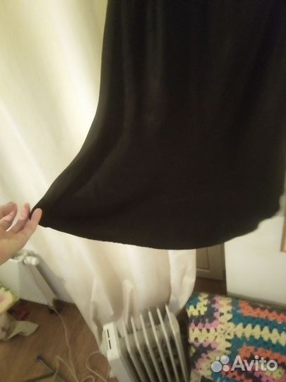 Шелковая облегающая юбка Mango