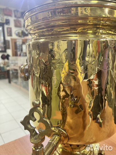 Самовар на дровах царский 19 век