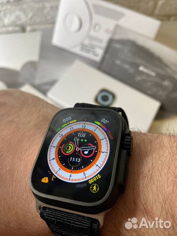 Apple Watch 8 Ultra 49mm Black/Orange/White