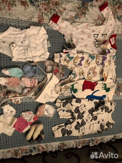 Одежда для новорожденных 56 до 74