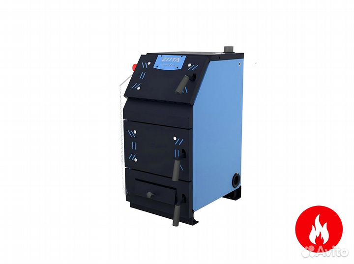 Твердотопливный котел zota «тополь-30м»