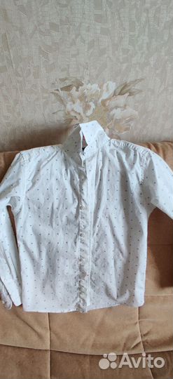 Рубашки школьная форма брюки для мальчика 128 134