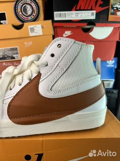 Nike blazer jumbo 77 mid brick red найк оригинал