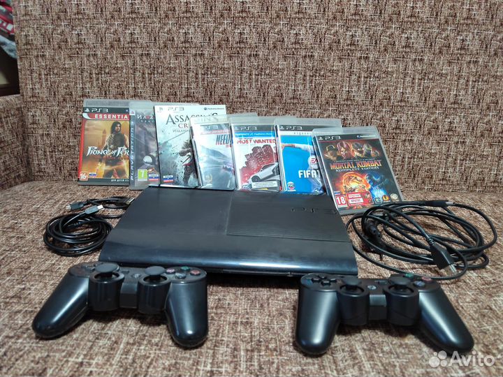 Игровая приставка ps3 с играми
