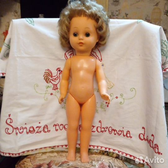 Винтажная кукла, ГДР, 70-ые
