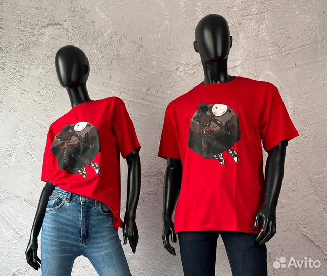 Футболка Nike Jordan 1 Travis Scott Cactus Jack