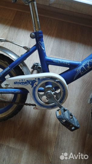 Детский двух колесный велосипед Дельфин б\у