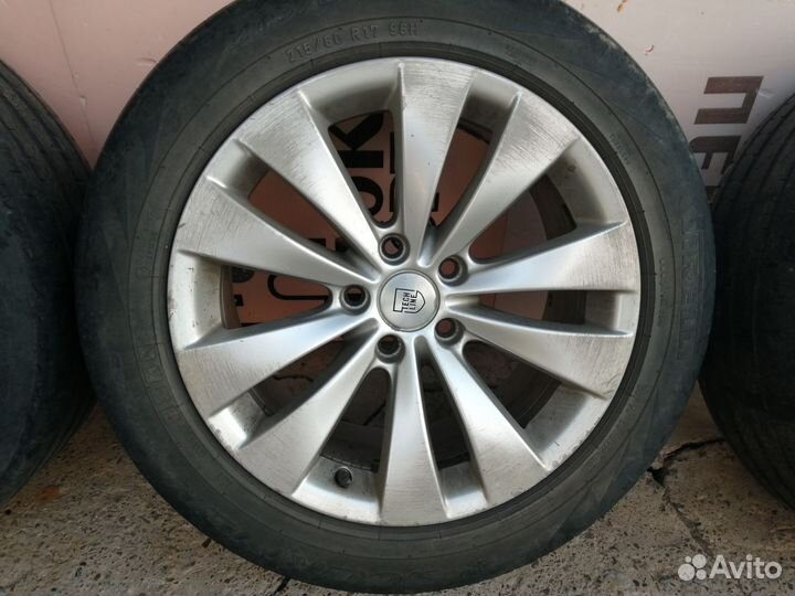 Диски borbet r17 vw passat cc