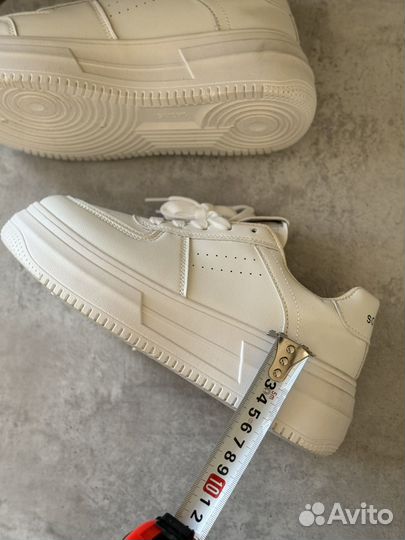 Кеды на высокой подошве новые 37,5 (240мм)