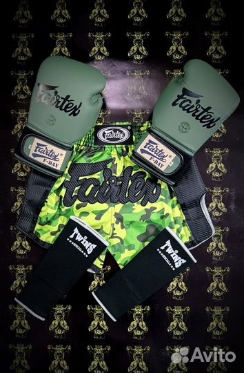 Боксерские перчатки Fairtex BGV11 F-DaY