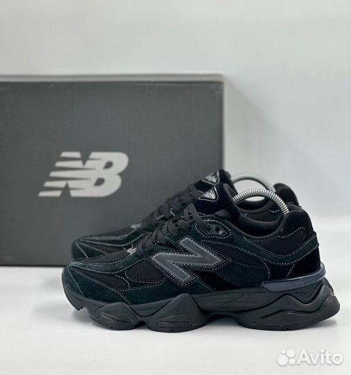 Комфортные New Balance 9060 Black обувь