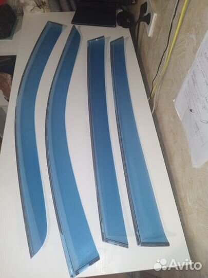 Дефлекторы дверей kia rio 1