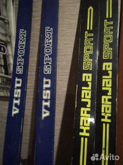 Лыжи беговые СССР деревянные