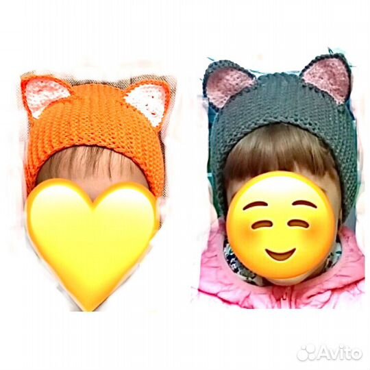 Новая повязка на голову кошечка, лисичка