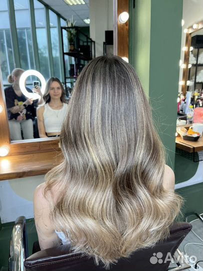 Окрашивание волос