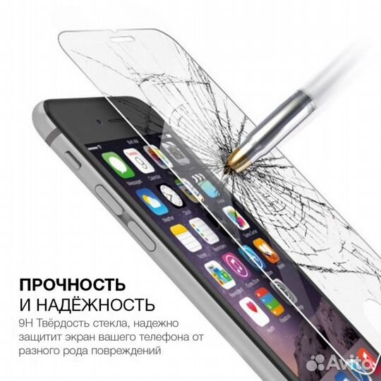 Стекла iPhone 6 и 6s