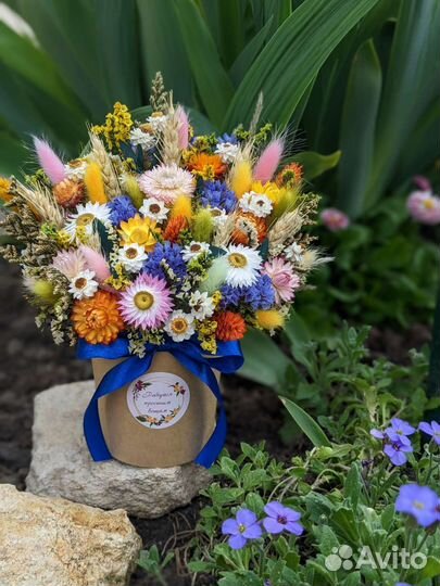 Букеты-композиции из сухоцветов