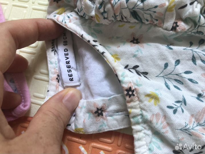 Детские вещи пакетом на девочку 68-74