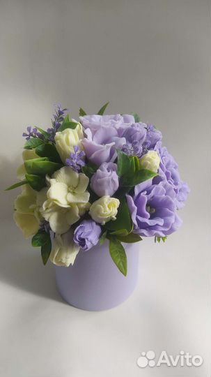 Букет из мыла ручной работы