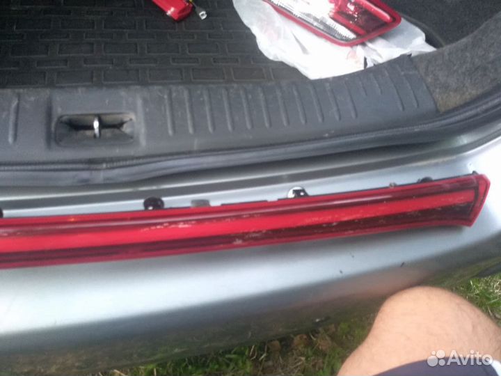 Накладка фонарь багажника Kia Rio 4 X-Line Рио