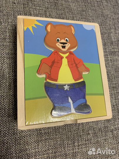 Пазл медвежонок Миша
