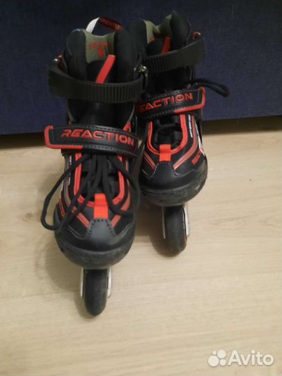 Роликовые коньки детские раздвижные