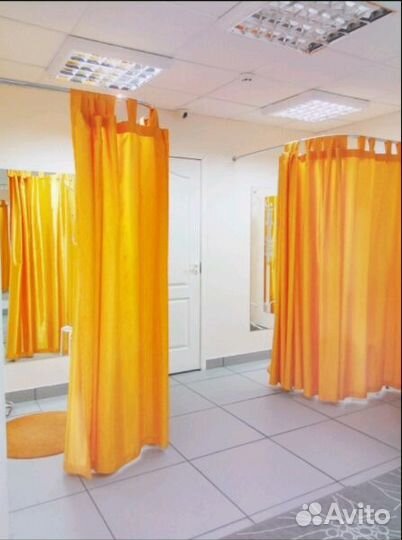 Пошив штор для примерочных