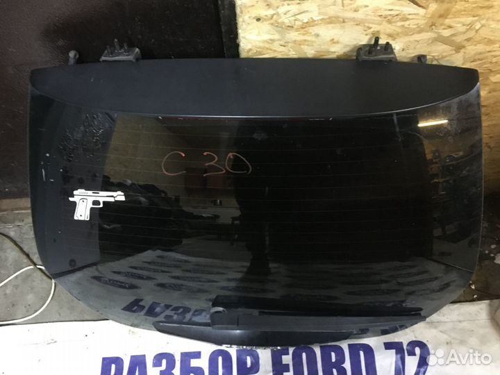 Крышка дверь стекло багажника Volvo C30 в сборе