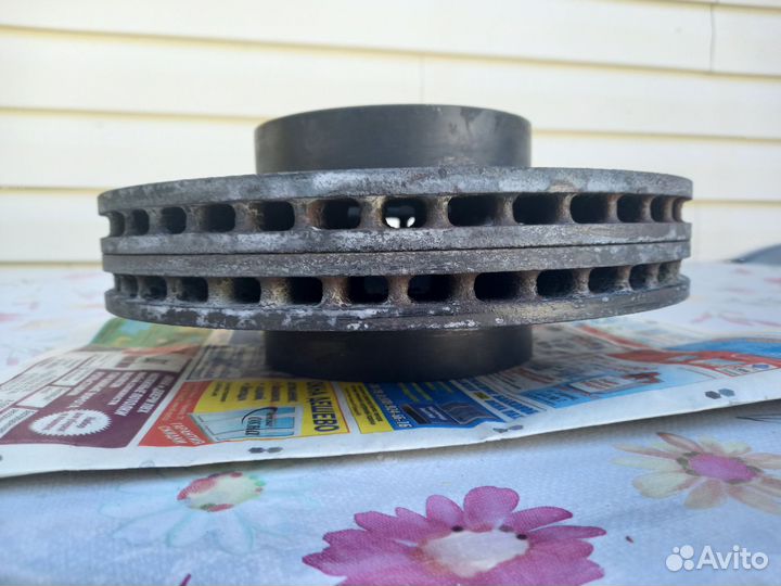 Тормозные диски передние на subaru forester