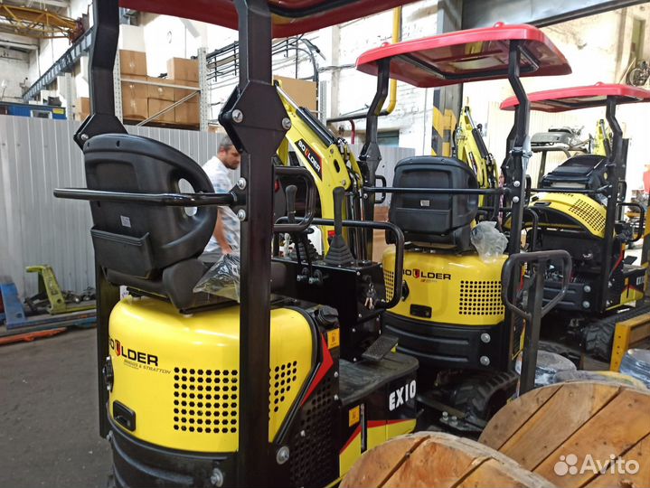 Мини-экскаватор Boulder EX10PLUS, 2022