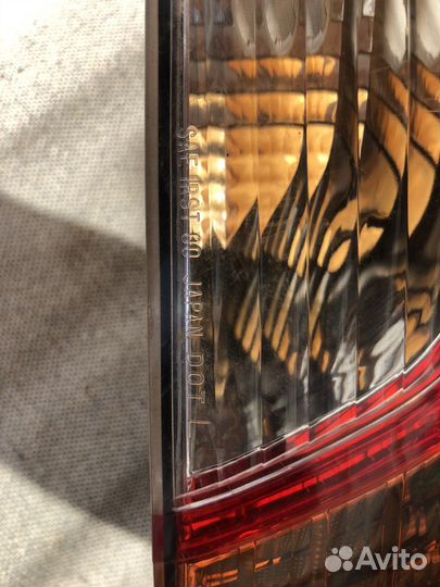 Фонарь задний левый mitsubishi outlander airtrek