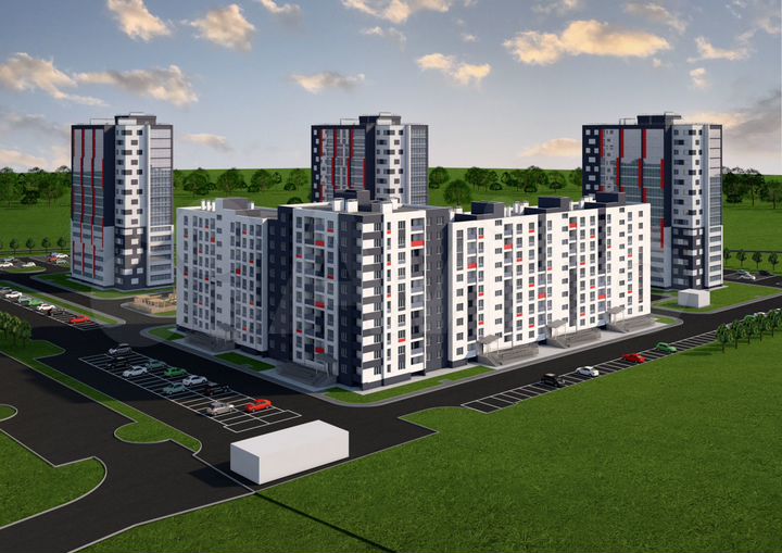 1-к. квартира, 50,1 м², 4/9 эт.