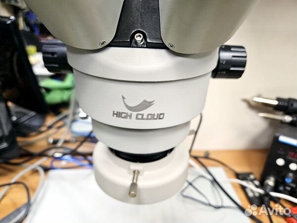 Микроскоп тринокулярный для пайки