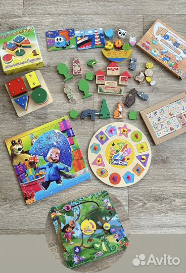 Деревянные игрушки развивающие