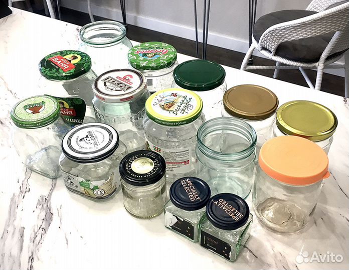 Набор банок стеклянных-22 шт