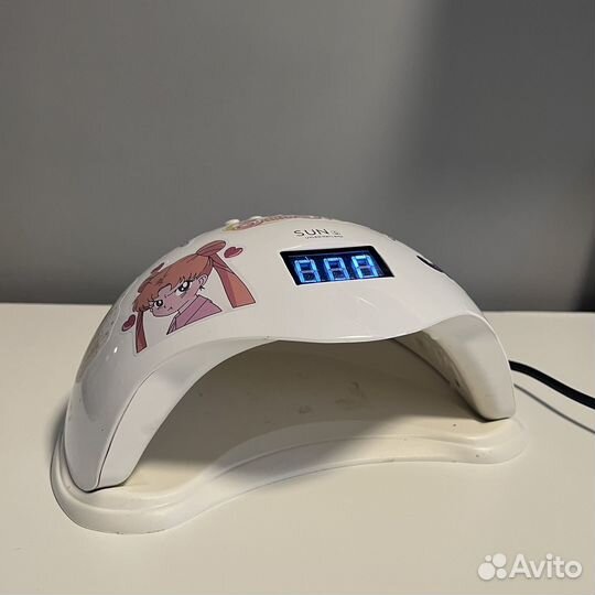 Вентилятор и лампа для маникюра