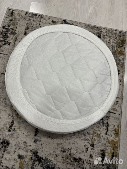 Матрас в круглую кроватку