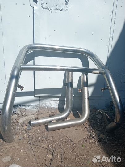 Кенгурятник на mitsubishi pajero sport