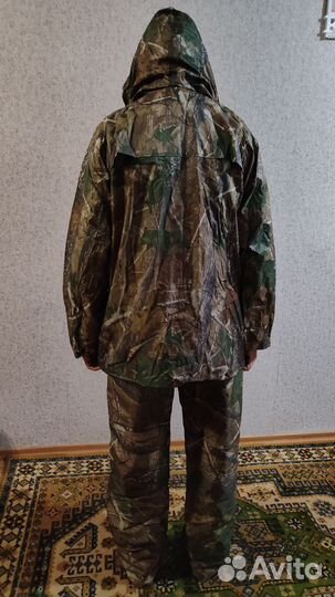 Костюм Norfin Rain Camo Green влаговетрозащитный
